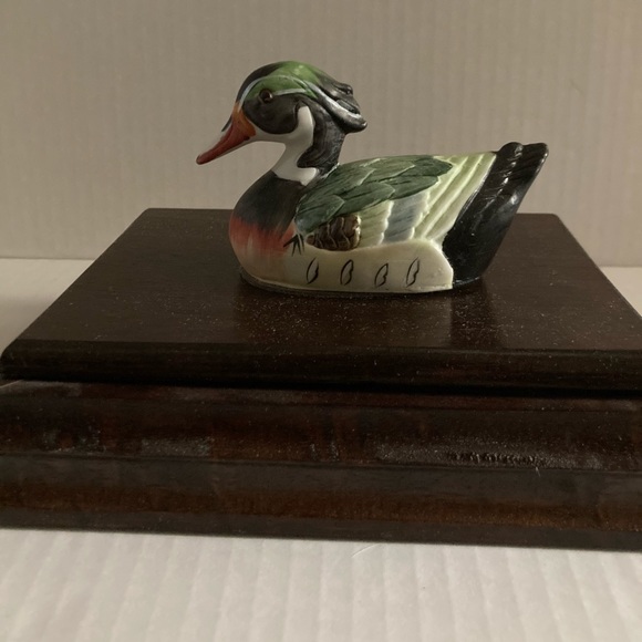 Vintage playing card wooden storage box - Picture 5 of 5